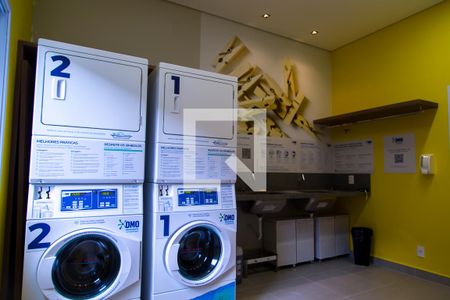 Studio para alugar com 27m², 1 quarto e sem vagaLavanderia