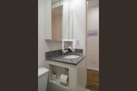 Studio para alugar com 27m², 1 quarto e sem vaga Studio para alugar com 27m², 1 quarto e sem vagaBanheiro