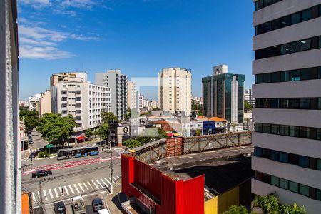 Studio para alugar com 27m², 1 quarto e sem vaga Studio para alugar com 27m², 1 quarto e sem vagaVista da Varanda