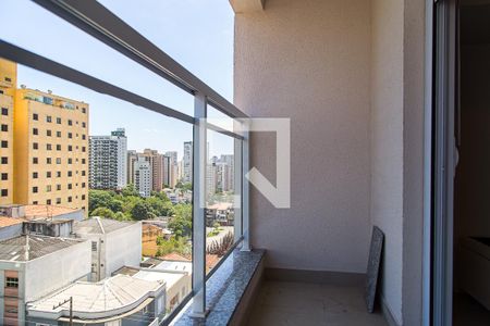 Varanda de kitnet/studio para alugar com 1 quarto, 27m² em Saúde, São Paulo