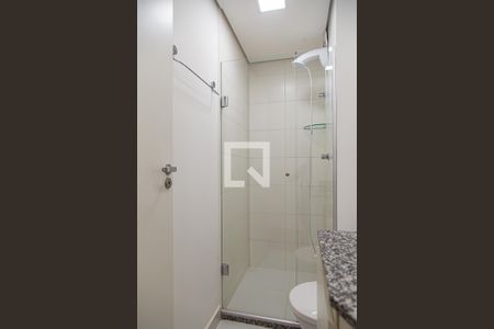 Studio para alugar com 27m², 1 quarto e sem vaga Studio para alugar com 27m², 1 quarto e sem vagaBanheiro