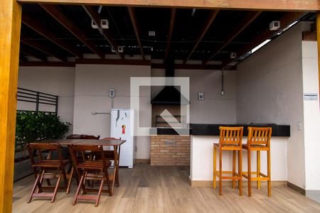 Studio para alugar com 27m², 1 quarto e sem vagaChurrasqueira