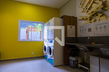 Studio para alugar com 27m², 1 quarto e sem vagaLavanderia