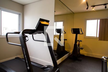 Studio para alugar com 27m², 1 quarto e sem vagaAcademia