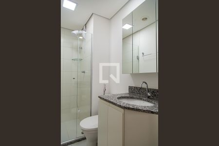 Studio para alugar com 27m², 1 quarto e sem vaga Studio para alugar com 27m², 1 quarto e sem vagaBanheiro