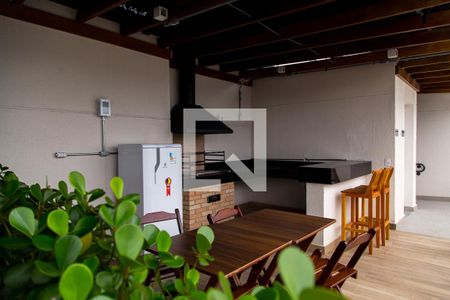 Studio para alugar com 27m², 1 quarto e sem vagaChurrasqueira
