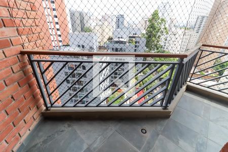 Varanda da Sala de apartamento para alugar com 3 quartos, 145m² em Parque Bairro Morumbi, São Paulo