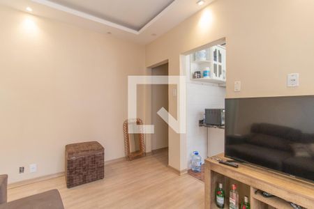 Sala de apartamento à venda com 1 quarto, 33m² em Centro Histórico, Porto Alegre