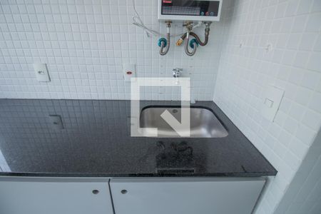 Varanda da Sala de apartamento para alugar com 1 quarto, 40m² em Vila Clementino, São Paulo