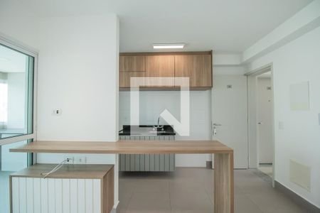 Sala de apartamento para alugar com 1 quarto, 40m² em Vila Clementino, São Paulo