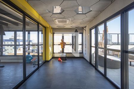 Studio para alugar com 32m², 1 quarto e 1 vagaÁrea comum - Sala de luta