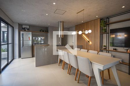 Studio para alugar com 32m², 1 quarto e 1 vagaÁrea comum - Salão de festas