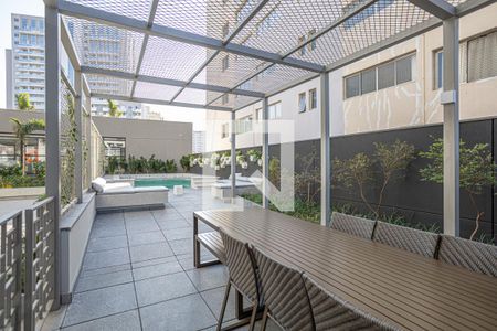 Studio para alugar com 32m², 1 quarto e 1 vagaÁrea comum - Churrasqueira