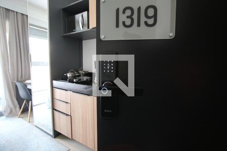 Fechadura digital de kitnet/studio para alugar com 1 quarto, 19m² em Jardim Paulista, São Paulo