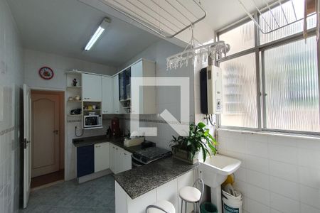 Cozinha e Área de Serviço de apartamento à venda com 3 quartos, 100m² em Tijuca, Rio de Janeiro