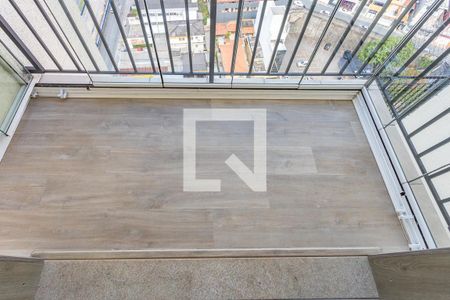Apartamento à venda com 47m², 2 quartos e 1 vagaVaranda da sala 