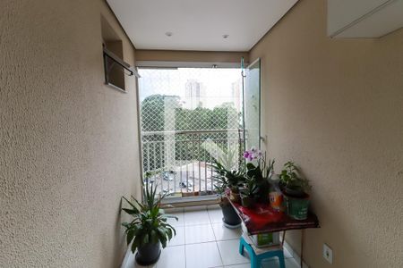 Varanda da Sala de apartamento à venda com 3 quartos, 79m² em Parque Taboão, Taboão da Serra