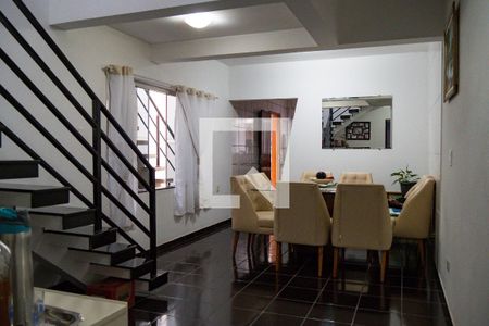 Sala de Jantar de casa à venda com 3 quartos, 175m² em Jardim Marek, Santo André