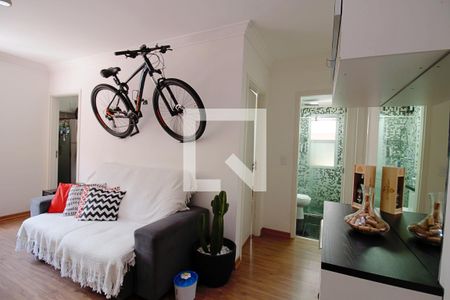 Sala  de apartamento para alugar com 2 quartos, 46m² em Jardim Catanduva, São Paulo