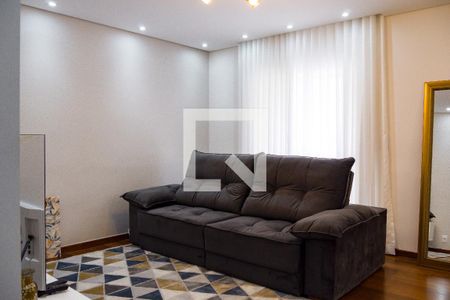 Sala de apartamento à venda com 4 quartos, 132m² em Vila Bastos, Santo André