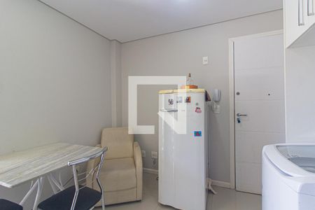 Cozinha de kitnet/studio para alugar com 1 quarto, 24m² em Boa Vista , Curitiba