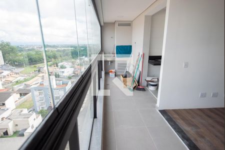 Varanda da Sala de apartamento para alugar com 2 quartos, 74m² em Residencial Portal da Mantiqueira, Taubaté