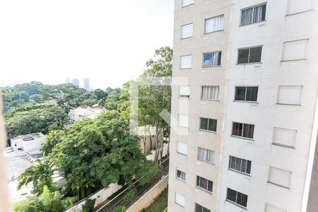 suíte vista de apartamento para alugar com 1 quarto, 23m² em Paraíso do Morumbi, São Paulo