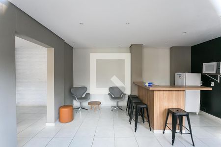 Apartamento para alugar com 23m², 1 quarto e sem vagaÁrea comum - Salão de festas