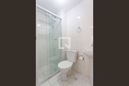 Banheiro da Suíte 1 de apartamento para alugar com 1 quarto, 23m² em Paraíso do Morumbi, São Paulo