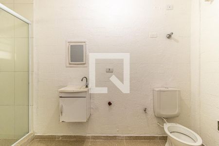 Banheiro de kitnet/studio para alugar com 1 quarto, 40m² em República, São Paulo