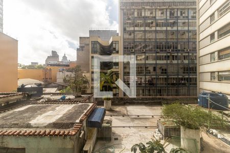 Vista do Studio de kitnet/studio para alugar com 1 quarto, 40m² em República, São Paulo