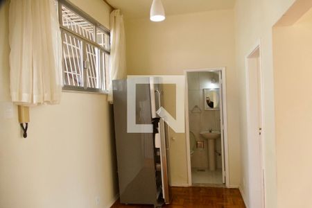 Corredor  de apartamento para alugar com 1 quarto, 50m² em Jardim Botânico, Rio de Janeiro
