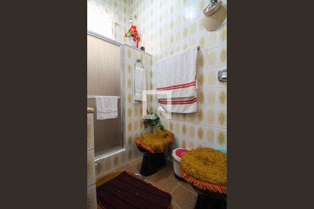 Banheiro Social de apartamento à venda com 1 quarto, 34m² em São Cristóvão, Rio de Janeiro