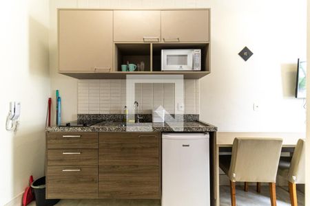 Studio à venda com 20m², 1 quarto e sem vagaCozinha