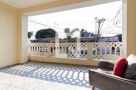 Varanda da Sala de casa para alugar com 2 quartos, 125m² em Vila Jacuí, São Paulo