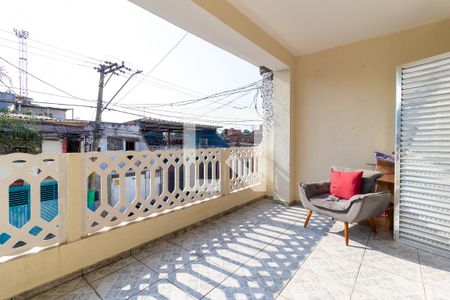 Varanda da Sala de casa para alugar com 2 quartos, 125m² em Vila Jacuí, São Paulo