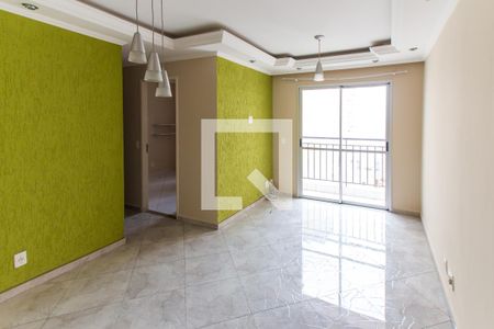 Sala   de apartamento à venda com 2 quartos, 56m² em Vila Gustavo, São Paulo