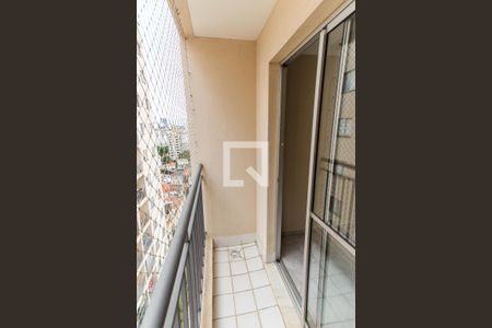 Varanda da Sala   de apartamento à venda com 2 quartos, 56m² em Vila Gustavo, São Paulo