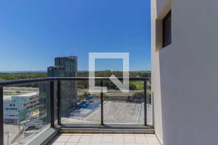 Studio para alugar com 55m², 1 quarto e 1 vagaSacada do quarto