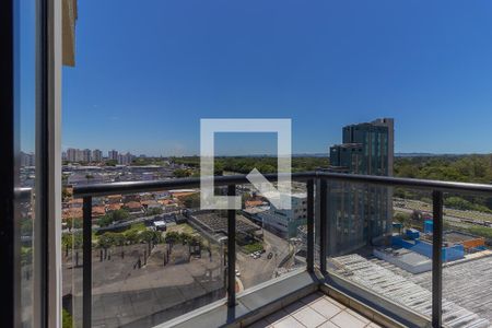 Studio para alugar com 55m², 1 quarto e 1 vagaSacada do quarto