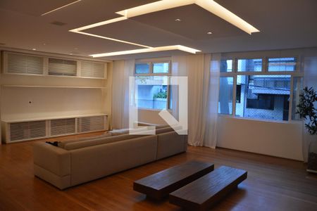 Sala de apartamento à venda com 4 quartos, 225m² em Leblon, Rio de Janeiro
