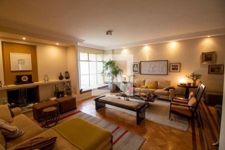 Sala de casa para alugar com 4 quartos, 320m² em Brooklin, São Paulo