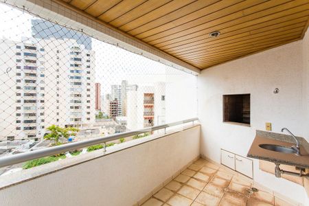 Varanda de apartamento para alugar com 4 quartos, 140m² em Martins, Uberlândia