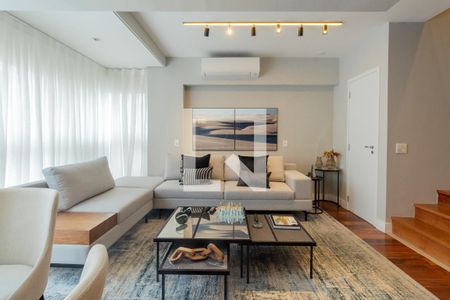 Sala de apartamento para alugar com 1 quarto, 67m² em Pinheiros, São Paulo