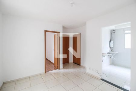Sala de apartamento para alugar com 2 quartos, 42m² em Rocha Sobrinho, Mesquita