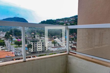 Sacada de apartamento para alugar com 2 quartos, 52m² em Jardim Ana Maria, Guarujá