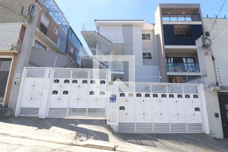 Apartamento para alugar com 39m², 1 quarto e sem vagaFachada do condomínio. 