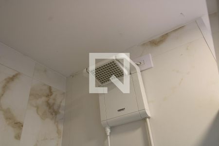 Studio para alugar com 29m², 1 quarto e sem vagaDetalhe do banheiro da suíte - Chuveiro 