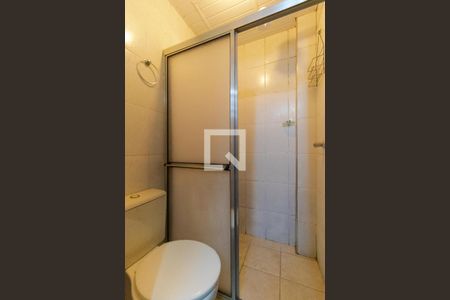 Banheiro de kitnet/studio para alugar com 1 quarto, 40m² em Cidade Universitária, Campinas
