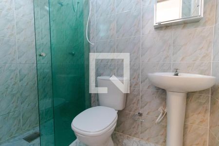 Banheiro de kitnet/studio para alugar com 1 quarto, 35m² em Cidade Universitária, Campinas